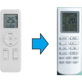 Resim Gree Yay1f1 Klima Kumandası 