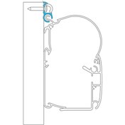 Resim Dometic Pw Model 6 Metre Karavan Tente Rayı 