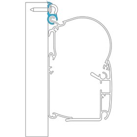 Resim Dometic Pw Model 6 Metre Karavan Tente Rayı 