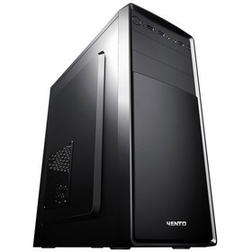 Resim Vento Vs121s 300w 1x9cm Arka + 1x12cm Ön Atx 2xusb2.0/1xusb3.0 Siyah Kasa 