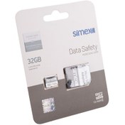 Resim Simex SH-101 Data Safety Micro SD 32GB Hafıza Kartı Siyah 