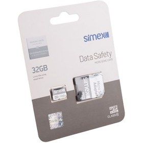 Resim Simex SH-101 Data Safety Micro SD 32GB Hafıza Kartı Siyah 