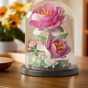 Resim Micro Particle Yapı Taşları DIY El Yapımı Bulmaca Oyuncak Yapı Taşları Sonsuz Çiçek Gül Helva Gül Pembe Çiçek Ev Ofis Masaüstü Süsler Asılı Süsler Dekorasyon Aksesuarları, Sevgililer Günü, Okul, Mezuniyet, Doğum Günü, Yıldönümü, Noel, Cadılar Bayramı, Anneler Günü, Öğretmenler Günü, Öğretmenler Günü Hediyeleri, el-göz koordinasyonunu geliştirmek için uygun 