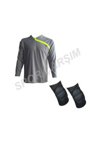 Resim Ünal Spor Kaleci Forma Sırt Numaralı Dirsekleri Süngerli,Kaleci Dirsekliği (223815955) Çok Renkli 