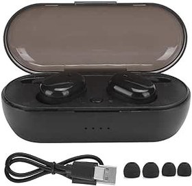 Resim Cuifati Bluetooth Kulaklık, Kablosuz Dokunmatik Kontrollü Spor Kulaklık, WS Mini Su Geçirmez Bluetooth Kulaklık, Su Geçirmez HiFi 3D Stereo Ses Kulak İçi Kulaklıklar iPhone, Android ve Dizüstü Bilgisayar için (Siyah) 