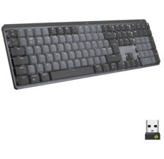 Resim Logitech Mx MECHANICAL Kablosuz Aydınlatmalı İngilizce Q Performans Klavyesi Siyah 