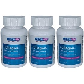 Resim Nutrivita Nutrition Collagen Hya Complex 3 x 90 Tablet 
