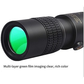 Resim 10-300x Zoom Metal Yüksek Çözünürlüklü Monoküler Dürbün Siyah 
