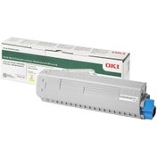 Resim OKI 47095701 Toner Sarı C824-c834-c844 5000 Sayfa 