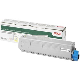 Resim OKI 47095701 Toner Sarı C824-c834-c844 5000 Sayfa 