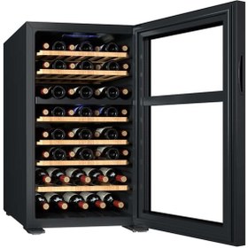 Resim Berfmann Çift Bölmeli Şarap Dolabı ve Soğutucu (52 Şişelik) 