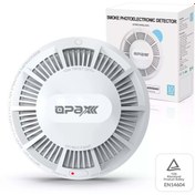 Resim OPAX HY-SSA01 Photoelectric Kombine Kablosuz Duman & ISI Dedektörü ve Alarmı tek başına çalışır 