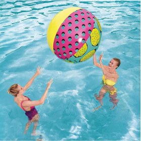 Resim Retro Baskılı Top 122 cm 