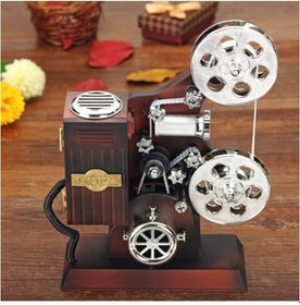 Resim Film Makinesi Şeklinde Müzik Kutusu - Sinemaskop (271024824) 