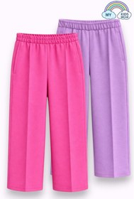 Resim My Kids Wear Kız Çocuk Mevsimlik Pamuklu Eşofman Altı 5-16 Yaş 12401 