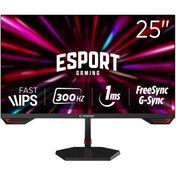 Resim Rampage CRIMSON CR25R300F 25 300Hz 1ms CSOT FAST IPS FHD Freesync/G-Sync PC Flat Oyuncu Monitörü 
