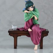 Resim 1 Adet Eczacı Günlüğü Anime Kız Figürü - İfade Dolu Gözler, Yeşil Kıyafet ve Mor Detaylar - Anime Hayranları İçin Koleksiyonluk Masa Dekoru, Ev/Ofis Süslemesi - Eczacı Günlüğü Anime Tutkunlarına Özel Hediye, Ofis Dekorasyonu, Detaylı Heykel, Sanatsal Tasarım, Karakter Heykeli, Koleksiyoner Ürün 