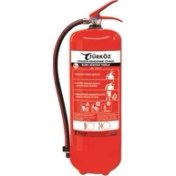 Resim Türköz Yangın Söndürücü 6 kg Kuru Kimyevi Toz Yüksek Performanslı 27 bar Test Basıncı 