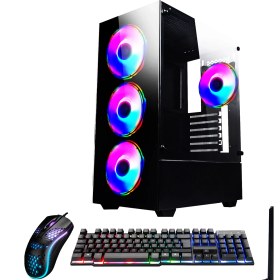 Resim Ramtech Fullforce FF444 R5-3600 16GB Ram 512GB SSD RX580/8GB Oyuncu Masaüstü Bilgisayar 