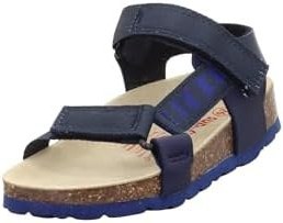 Resim Superfit 000116-F Fussbettpantoffel Lacivert Çocuk Sandalet 