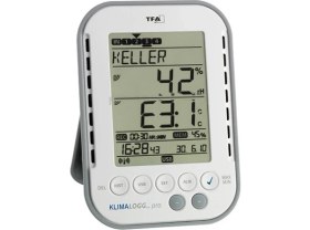 Resim TFA 30.3039.IT Dijital Pro Termo - Higrometre Data Logger Klimalog 