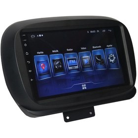 Resim Fiat 500 X / 500X 2014-2022 9 inç 6-128 GB Android Carplay Multimedya 