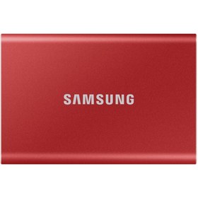 Resim Samsung Taşınabilir SSD T7 1 TB USB 3.2 Gen 2 (Kırmızı) 