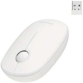 Resim Besthome1 Philips Beyaz Kablosuz Fare - Hafif Tasinabilir 2.4ghz Mouse - 