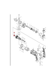 Resim Makita HP1630 Rulman 608 Ürün Kodu 211031-6 