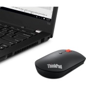 Resim ThinkPad 4Y50X88822 Bluetooth Silent Siyah Kablosuz Mouse Lenovo