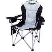 Resim King Camp Deluxe Siyah-Gri Kamp Sandalyesi 