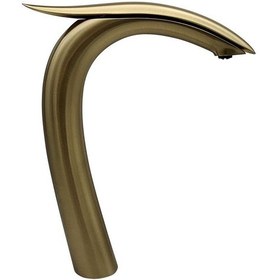 Resim Pure Swan Çanak Lavabo Armatürü Altın Elg-114 