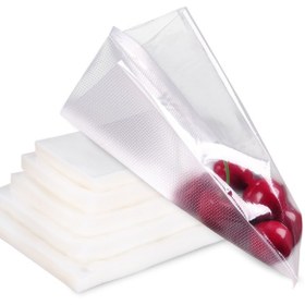 Resim Ambalaj Evi 20x30 Cm 10 Adet Tırtıklı Vakum Makinesi Poşeti Ev Tipi 