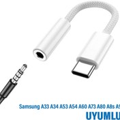 Resim EXENAR Samsung A33 A34 Uyumlu Kulaklık Girişi Dönüştürcü 3.5 Mm Type C Kulaklık Çevirici Adaptör 