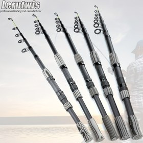 Resim Teleskopik Olta Kamışı - Hafif ve Taşınabilir Spinning/Yem Kamışı, Hızlı Eylem Ucu, Katlanabilir Tasarım (2.1m/6.89ft ile 3.6m/11.81ft), Fiberglas Yapı - Tatlısu, Tuzlu Su, Alabalık, Levrek, Turna Balığı İçin - Yeni Başlayanlar ve Profesyoneller için İdeal - Kompakt Seyahat Balıkçılık Kamışı Hediyesi, Ergonomik Sap, Yüksek Yoğunluklu Mantar Sap, Sağlam Yapı, Profesyonel Balıkçılar 