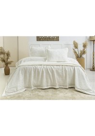Resim Calantha Home Collection Maya 3 Parça Ekru Pike Takımı 240 X 260 Cm Ekru 