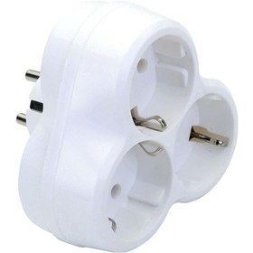 Resim De - pa Topraklı Golyat Fiş - Priz - Priz Çoğaltıcı - Papatya - 10009 3'lü 