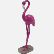 Resim Flamingo Bahçe Heykeli 