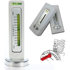 Resim Araba Kamyonu Kamber Hint Strut Tekerlek Hizalaması İçin Evrensel Manyetik Gösterge Aracı 