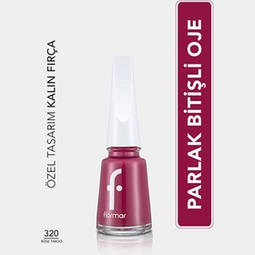 Resim Flormar Nail Enamel Yoğun Pigmentli Oje 320 Rose Taboo 