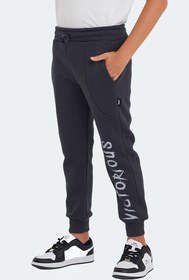 Resim Slazenger LANEY Unisex Çocuk Cepli Koyu Gri Eşofman Altı 