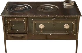 Resim Altaş ALTAŞ GÜRAL Kuzine SOBA 4 MM ÇOK AMAÇLI BAHÇE TİPİ KUZİNE SOBA ÖZEL EL YAPIMI SOBA 