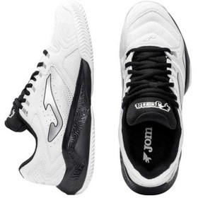 Resim Joma Tm100s2632c Erkek Tenis & Padel Siyah Beyaz Ayakkabı Beyaz 