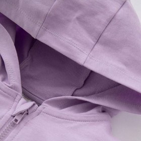 Resim DeFacto Kız Bebek Kapüşonlu Sweat Hırka Z4542A223SP 