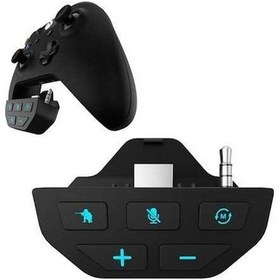 Resim Flybuy Cbtx Xbox One S/x/elite Hs-xo193a Gamepad Ses Geliştirici 3.5mm Kulaklık Adaptörü Siyah 