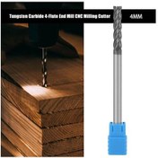 Resim Cnc End Mill 4 Flüt Genel Çelik Alaşımlı Çelik Kalıp Çelik L100mm 