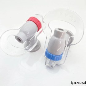 Resim Parmis Beko Uyumlu BSS-2201 Su Sebili Musluğu Sıcak Soğuk Ithal Kısa Ölçülere Dikkat Ediniz 