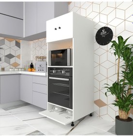 Resim Kenzlife Fırın Dolabı Halide Byz 162 60 56 Mutfak Kapaklı Ayaklı Banyo Kiler Ofis 