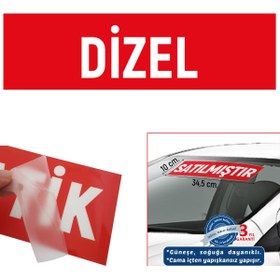 Resim direkt-al Araç Satışı Için Cam Yazıları Yapışkansız Yapışır 13 Farklı Yazı 