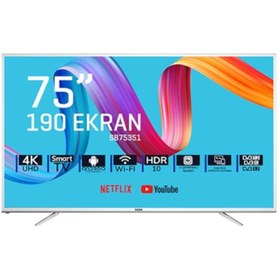 Resim Saba SB75351 75" 4K Ultra HD Android Smart LED TV 